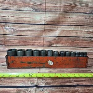 MAC 1/2 drive deep impact socket set 1 1/4 to 7/16" VDP 326